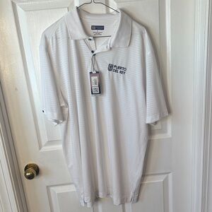 Puerto Del Rey Classic White Polo Shirt for Men